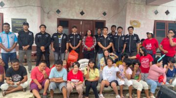 Tebar Kepedulian,AMKARO Salurkan Bantuan Sosial ke Panti Asuhan Juma Lingga Alpha Omega di Kabupaten Karo