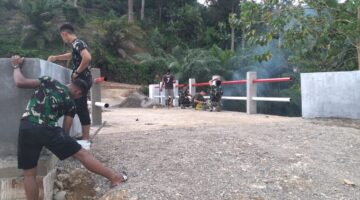 Kodim Abdya Kembali Tuntaskan Infrastruktur Desa, Jembatan Beton Gunung Cut Siap Dimanfaatkan