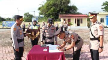 Kapolres Gayo Lues Pimpin Sertijab Wakapolres dan Sejumlah PJU